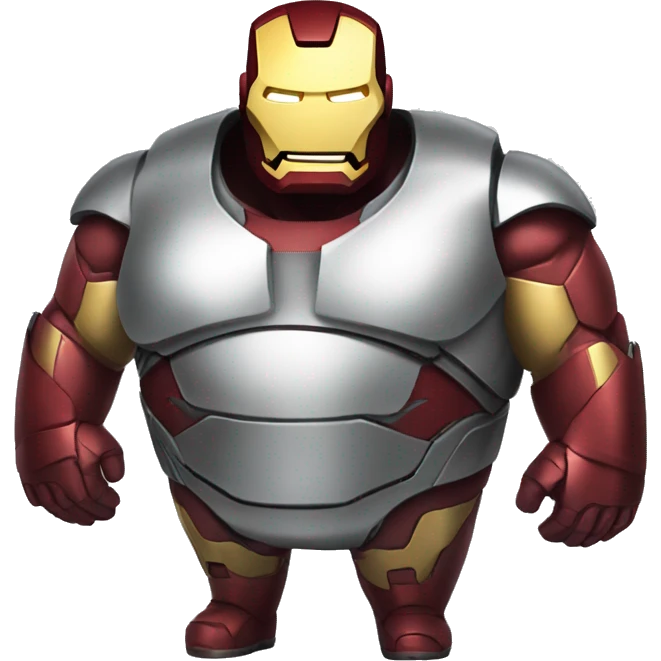 Fat iron man emoji