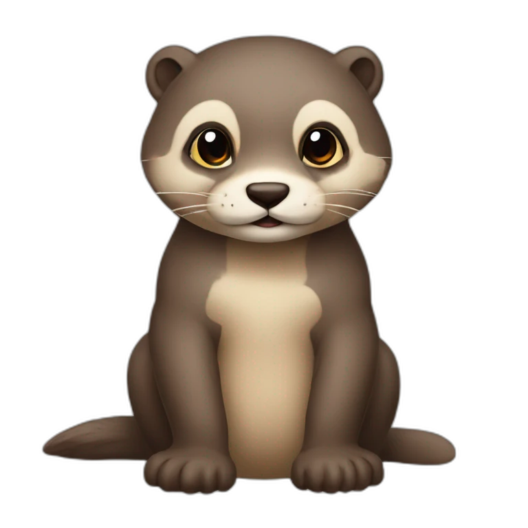 Doudou loutre  emoji