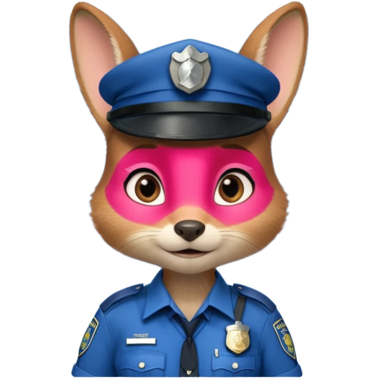 Judy Hopps (rabbit, without cap) from the Zootopia Disney movie emoji