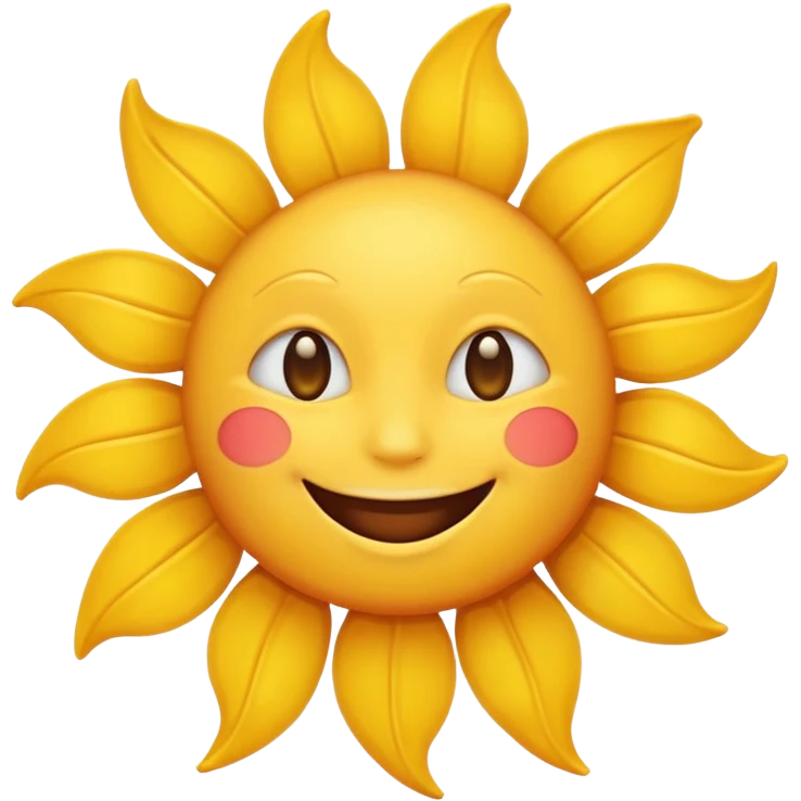 Un emoji sur le thème de l’ete emoji