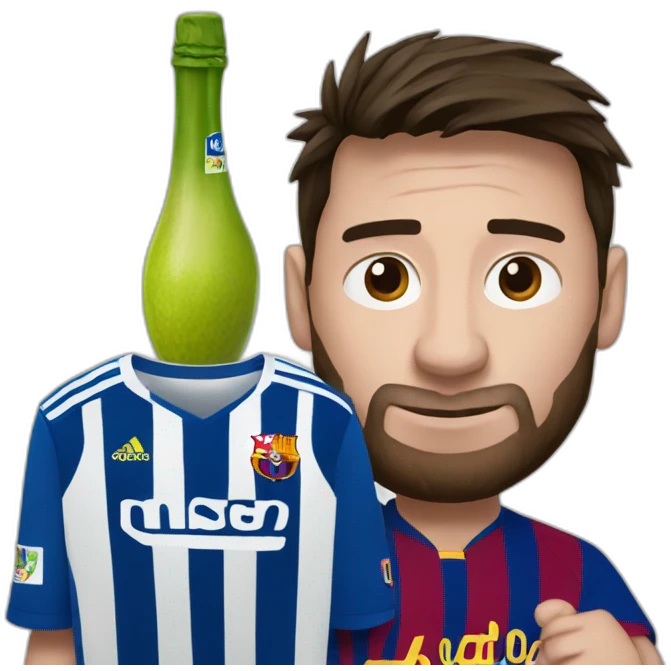 Messi tomando mate  emoji