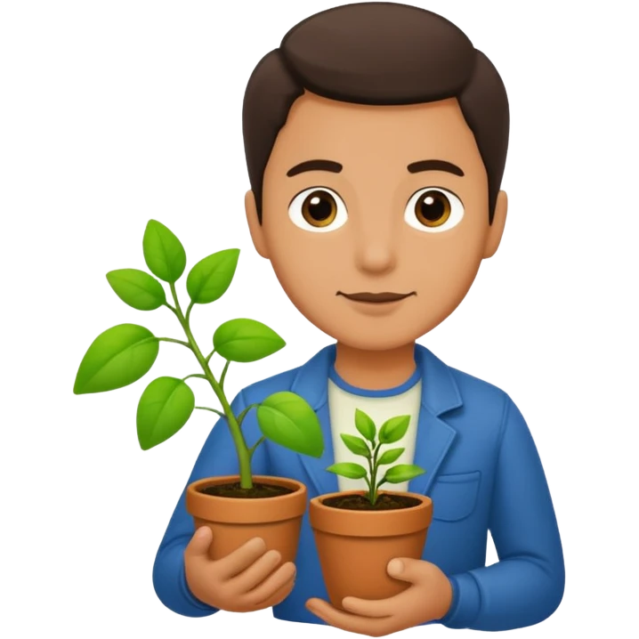 Guy with green thumb emoji