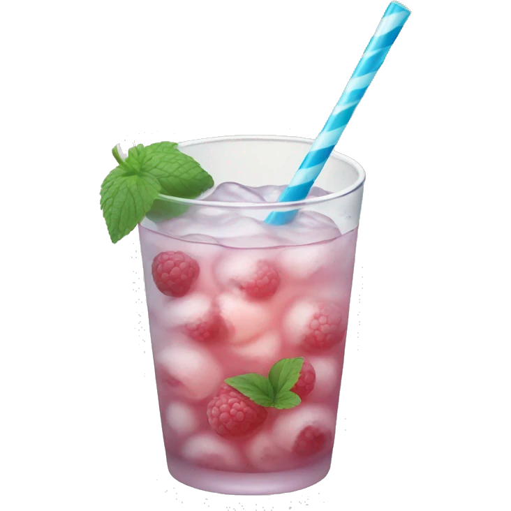Blue raspberry lemonade emoji