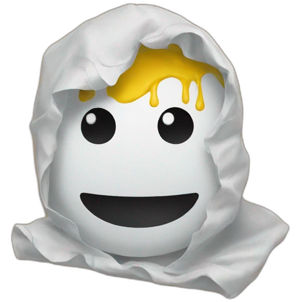 Paint on cloths emoji