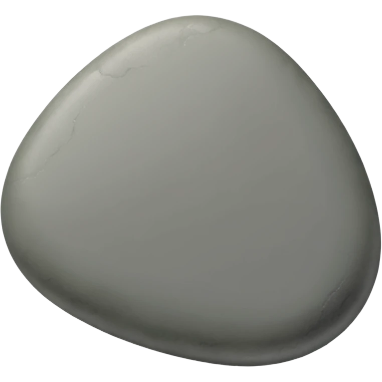 Smooth River Stone emoji