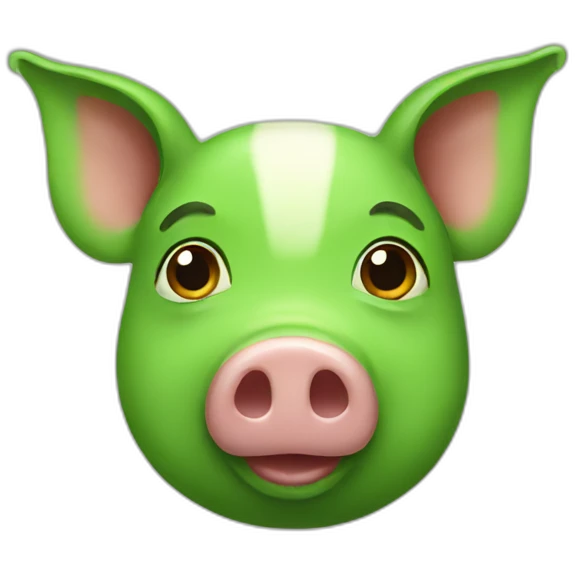 green pig emoji