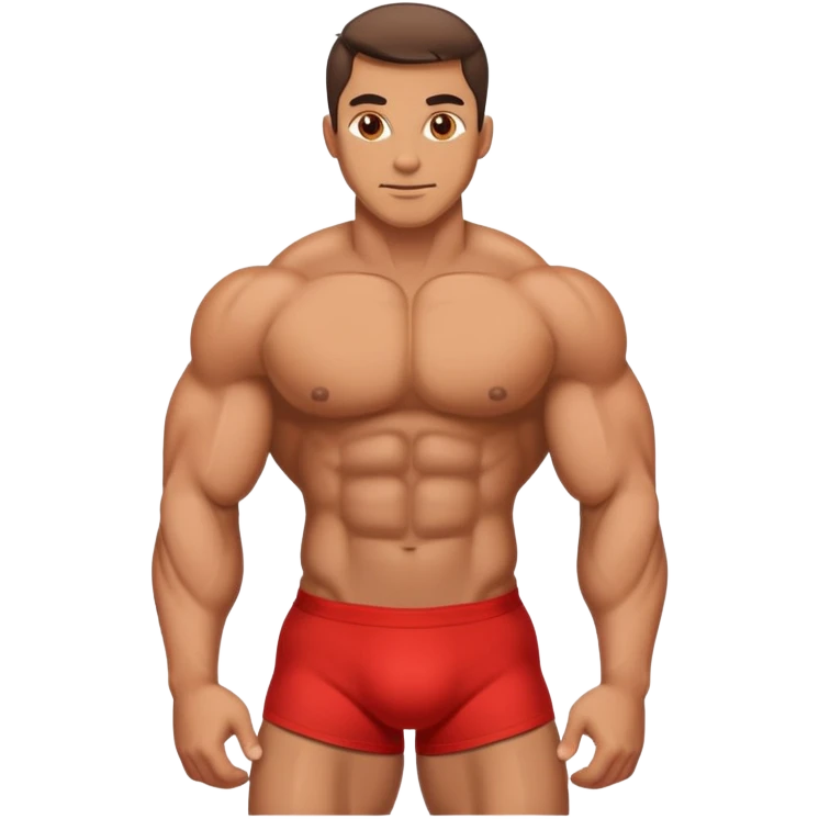 Man with big glutes  emoji