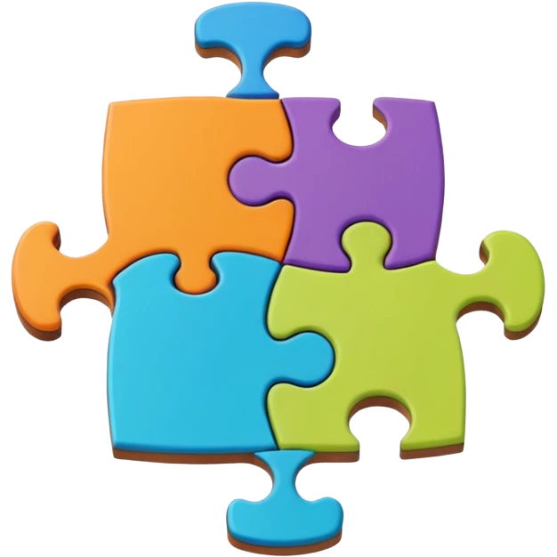 single jigsaw piece emoji