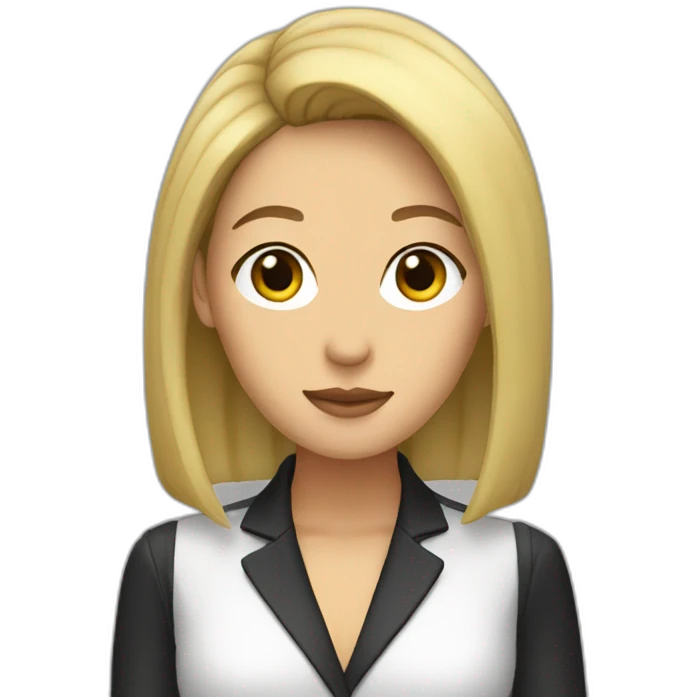 Celine Song Director Asian alone head woman bob emoji