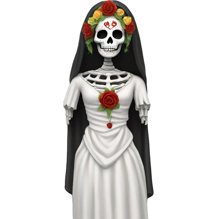 The statue of Santa Muerta, Goddess of Death.  emoji