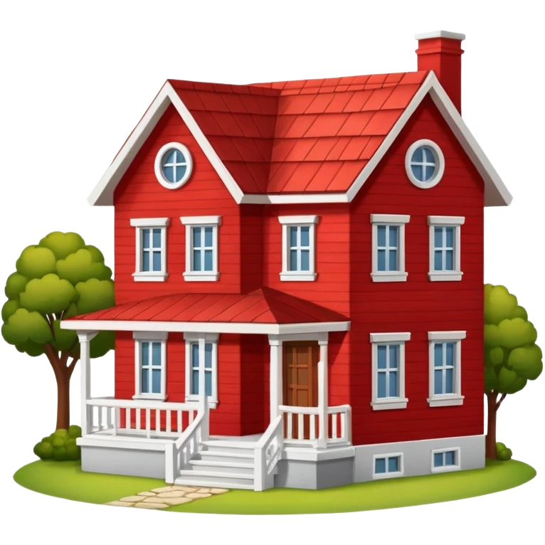 red house emoji