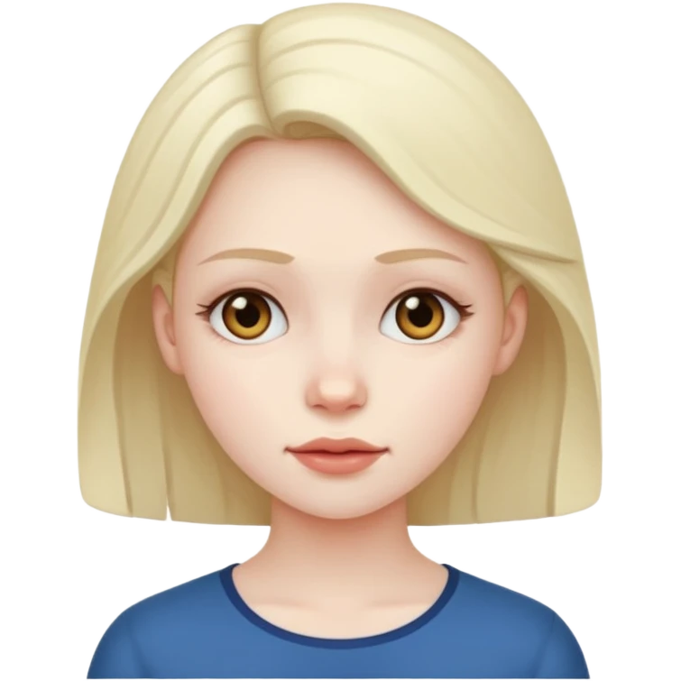 Anked girl emoji