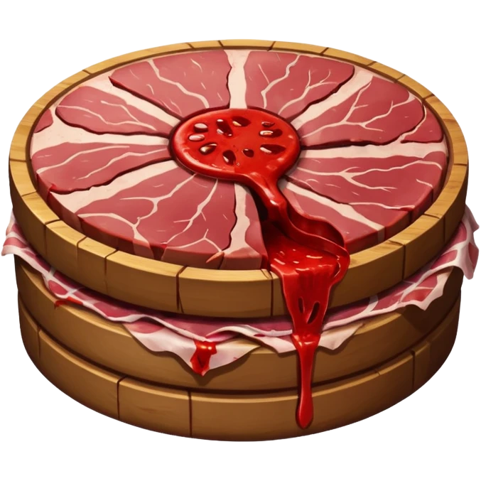 meat art  emoji