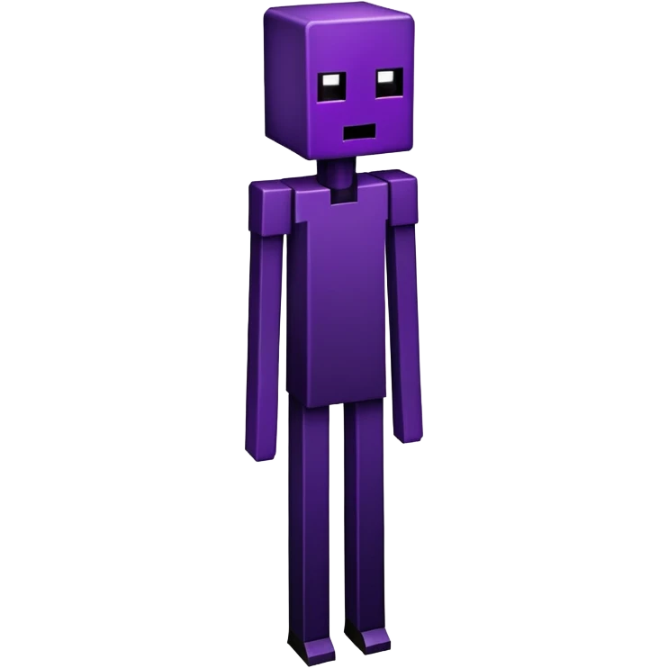 Minecraft Enderman emoji