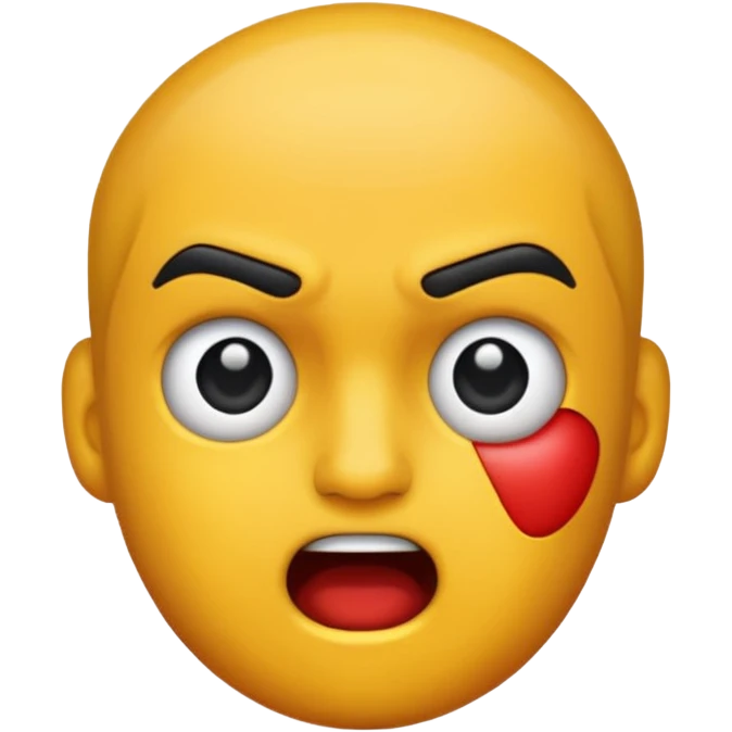 Getting Punched in the face emoji