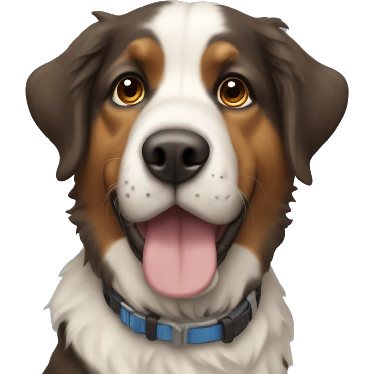 Bernie’s mountain dog emoji