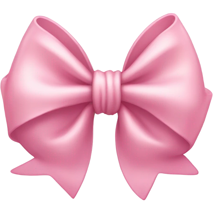 Light pink bow emoji