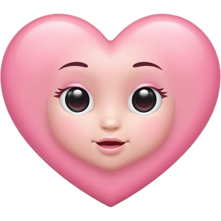 baby pink heart emoji