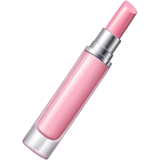light pink lip gloss tube  emoji