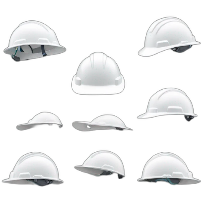 electric hard hat emoji