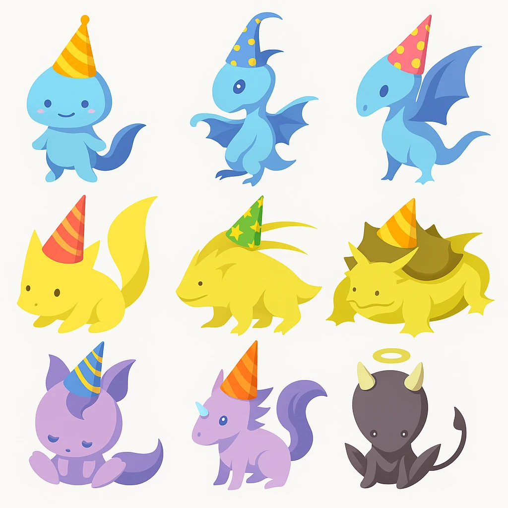 party hat emoji