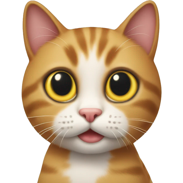 silly kitty cat emoji
