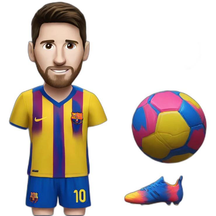 Messi fan emoji