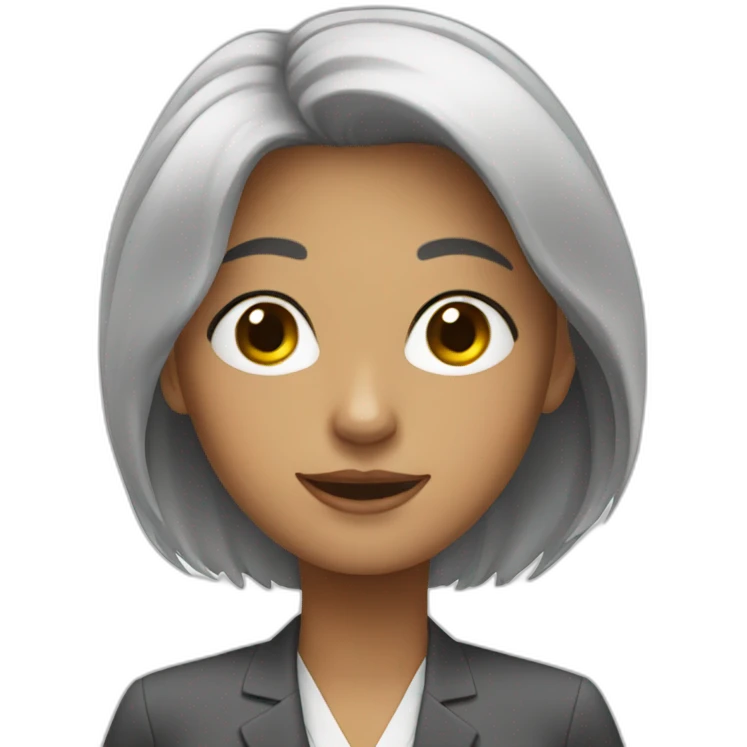 Office lady emoji
