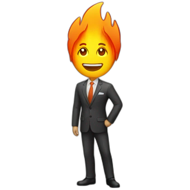account manager in fire emoji