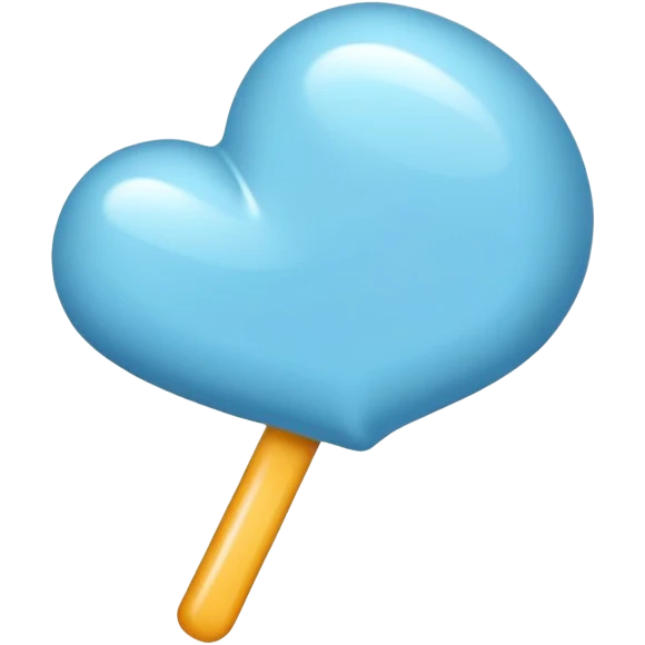 Light blue candy emoji