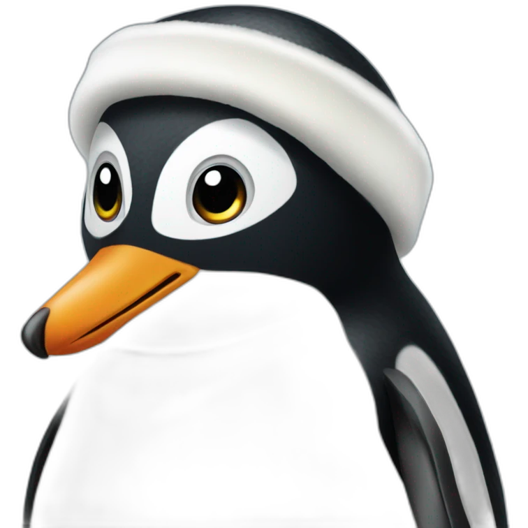 north-pole pinguin emoji