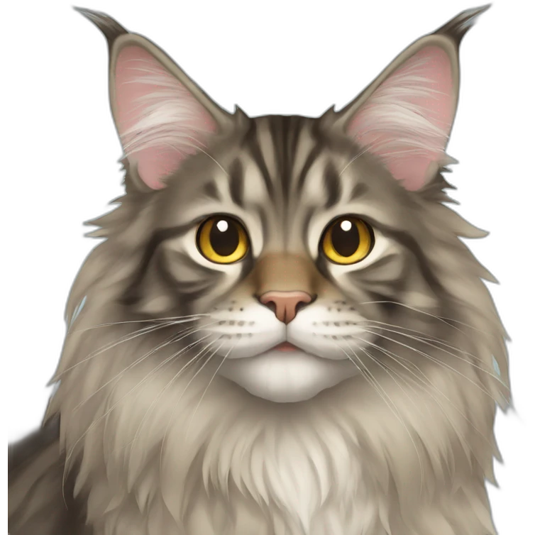 Maine coon emoji
