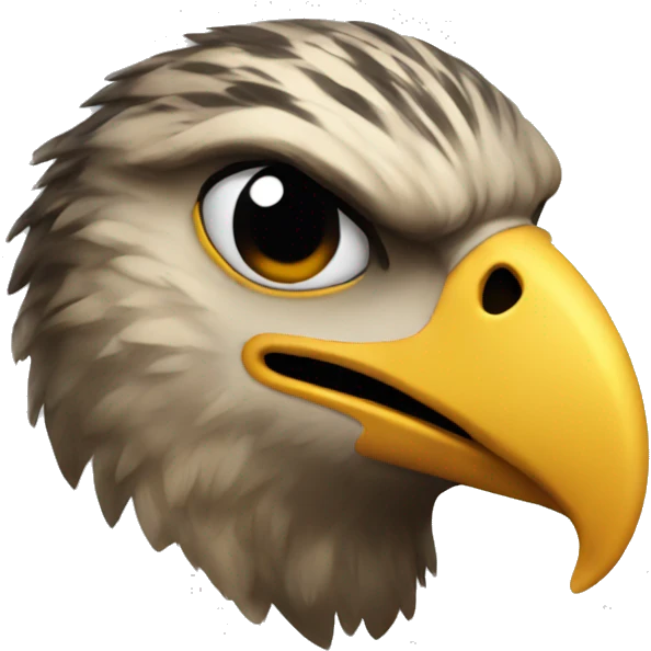 Hawk spit emoji