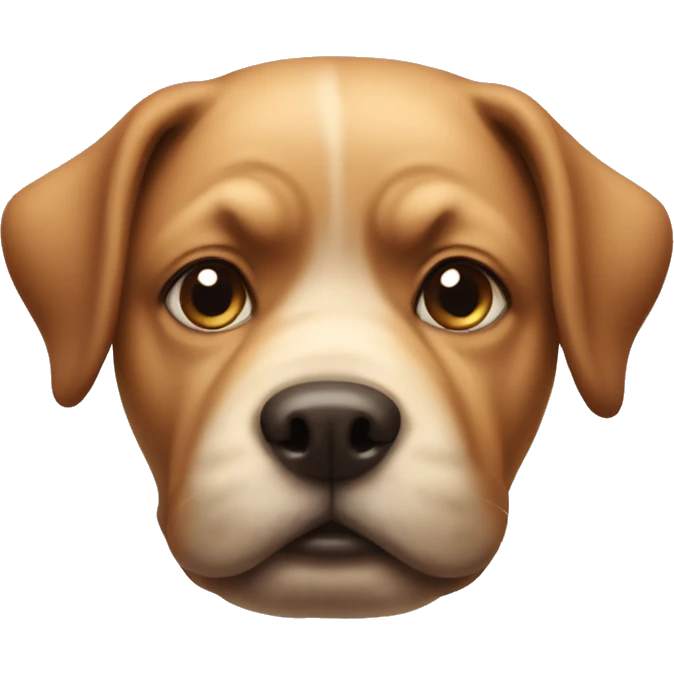 Dog that looks fat emoji