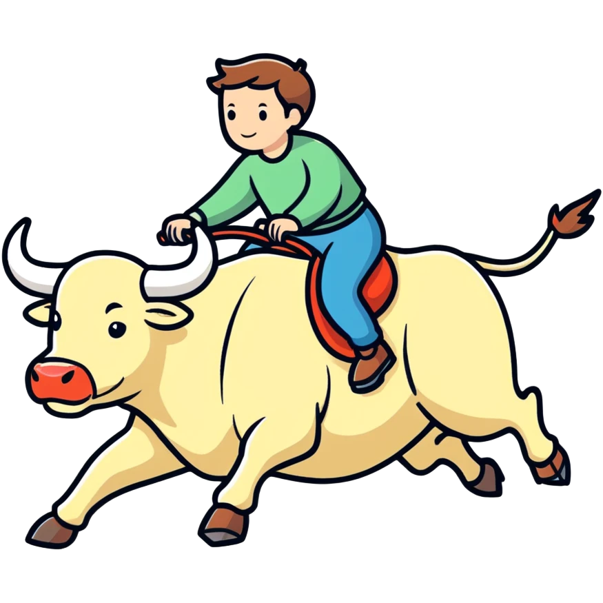 Bull rider  emoji