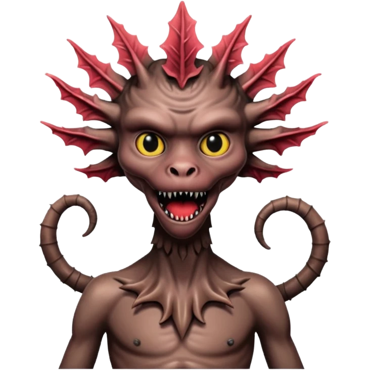 Demogorgon from stranger things emoji