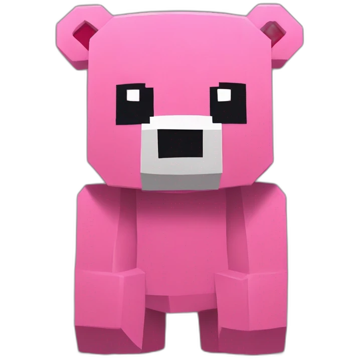 Gloomy bear minecraft emoji
