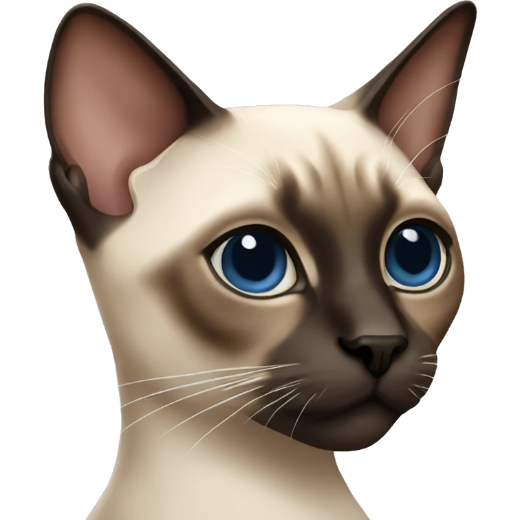 Siamese cat emoji