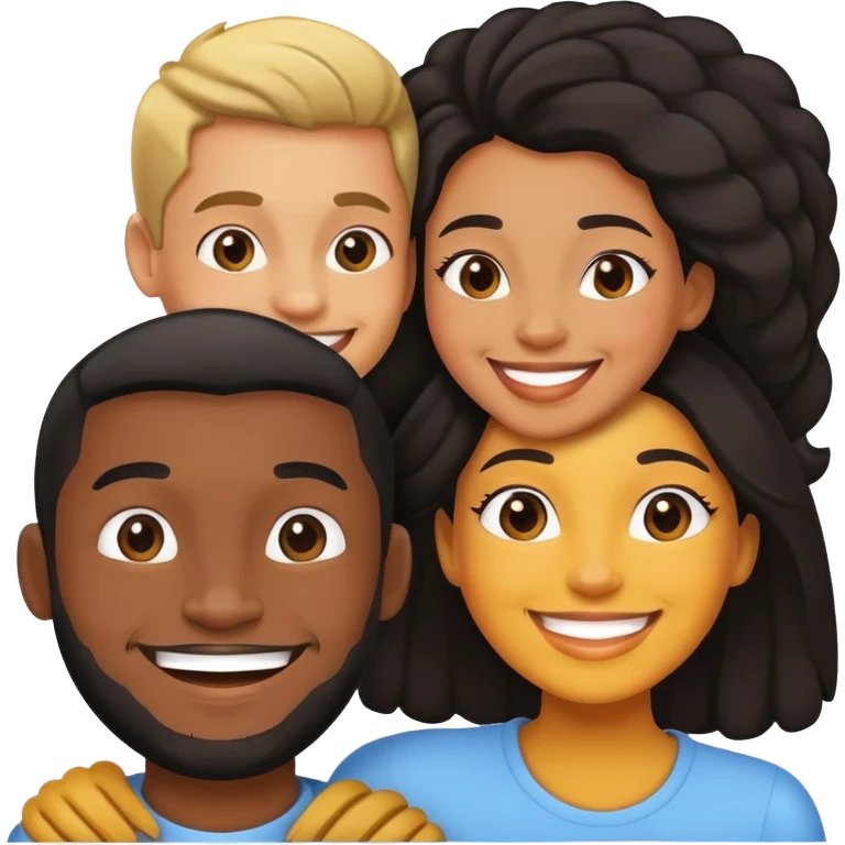 Black couple emoji