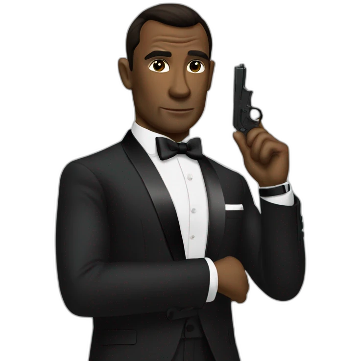 James bond emoji