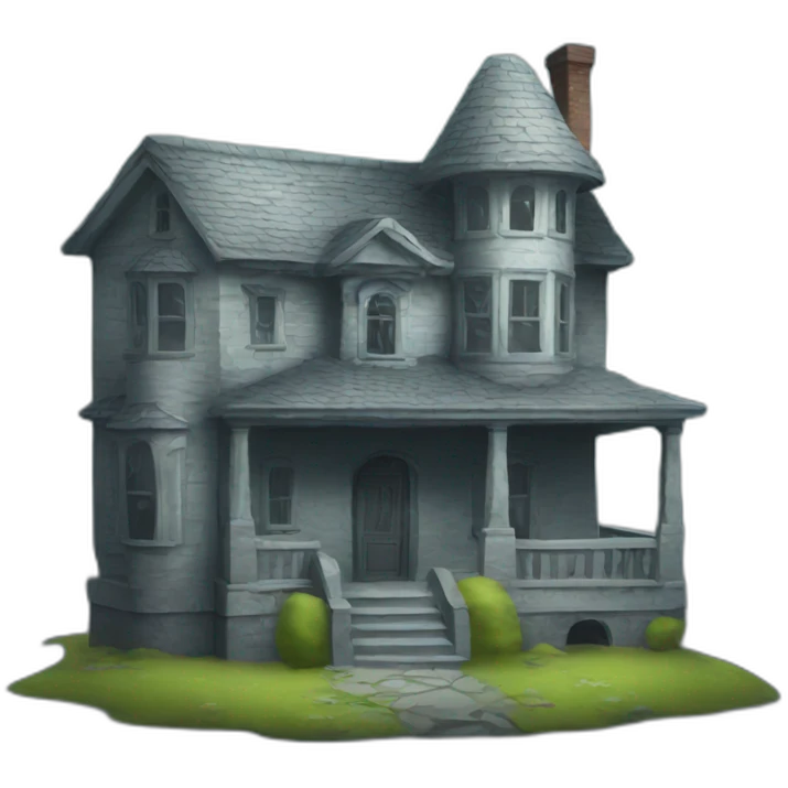 Ghost house emoji
