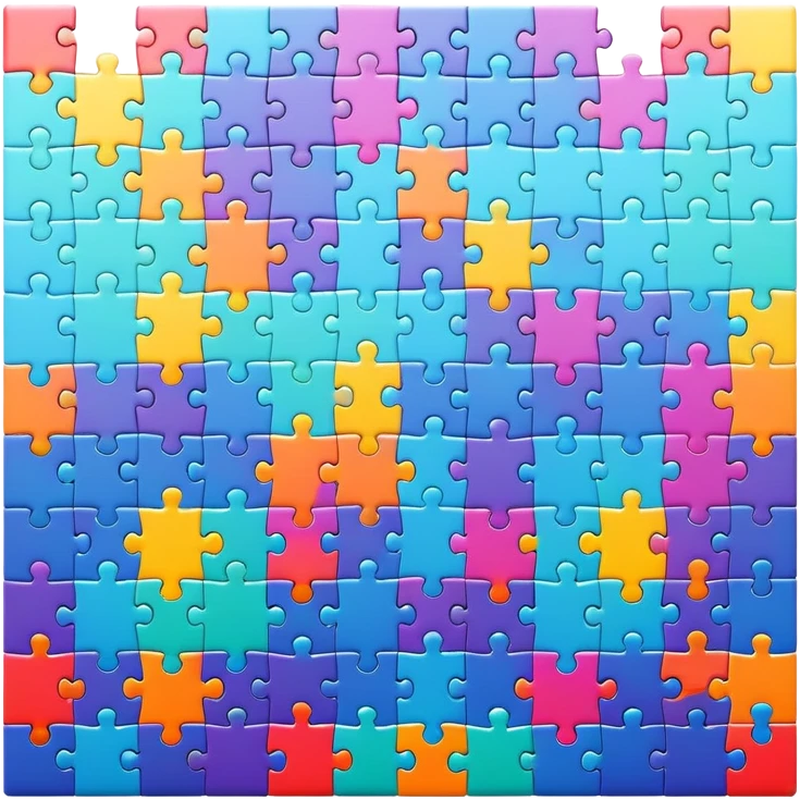 puzzle pattern emoji