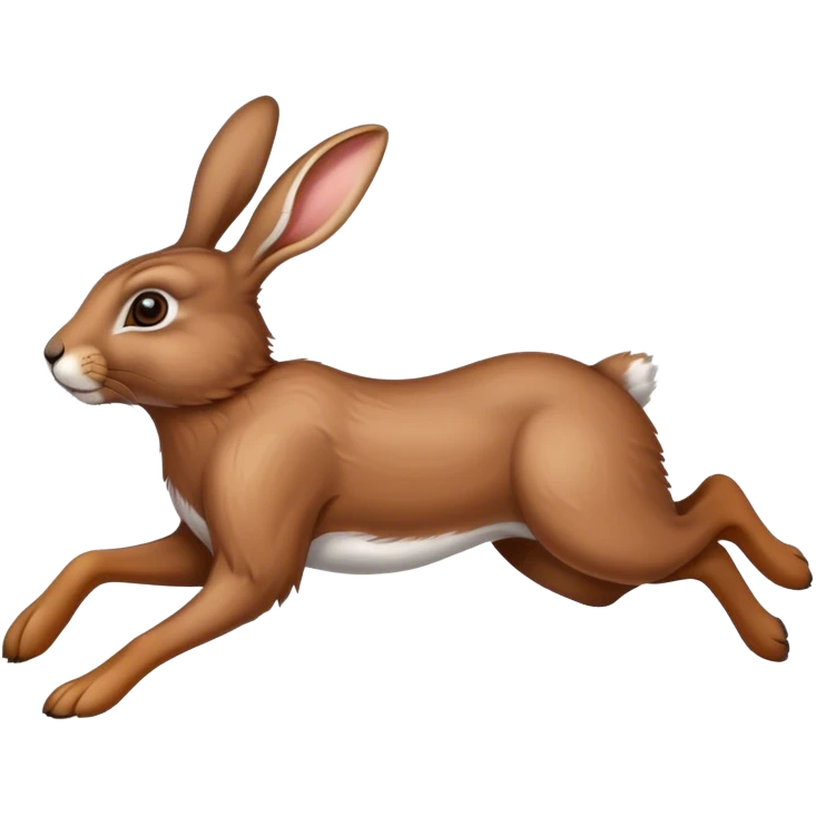 Running hare emoji