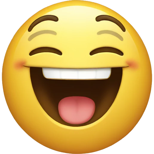 Laugh emoji