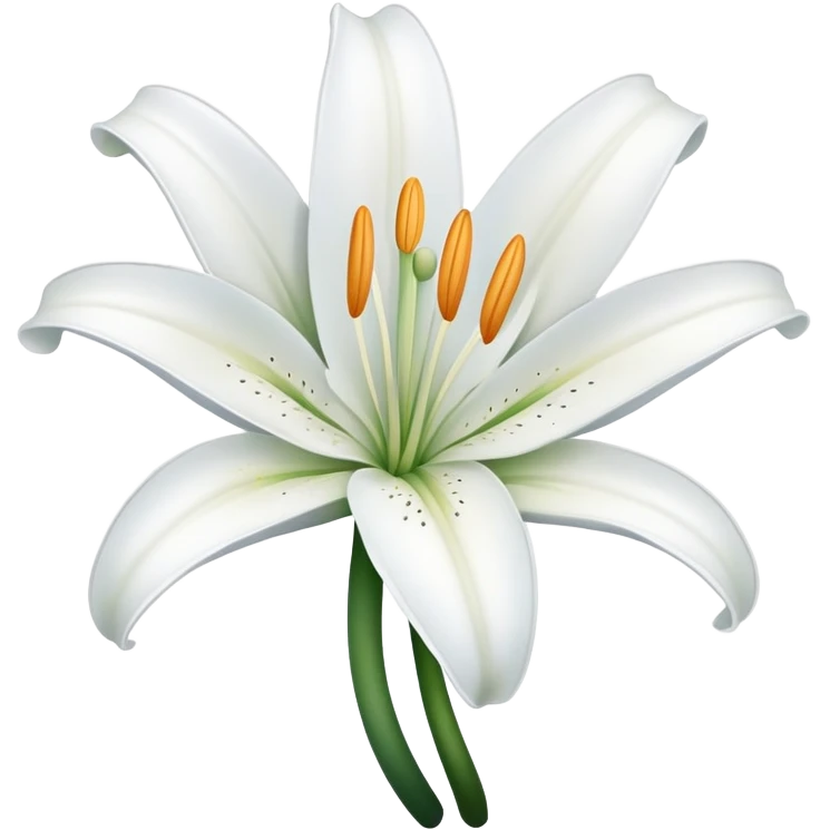 Lilys flower emoji