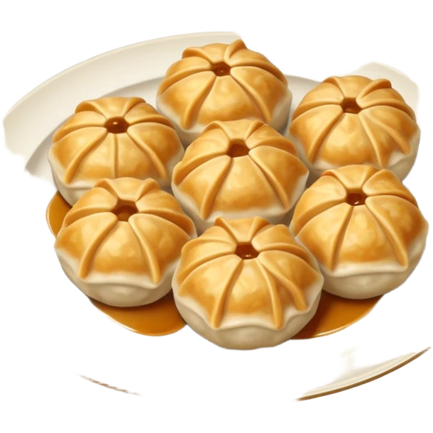 gyosa ball on plate emoji