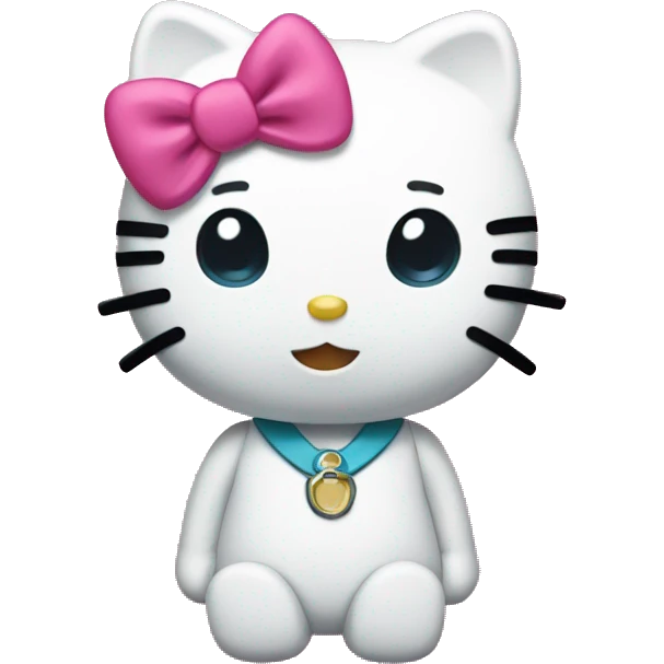 Smart hello kitty emoji