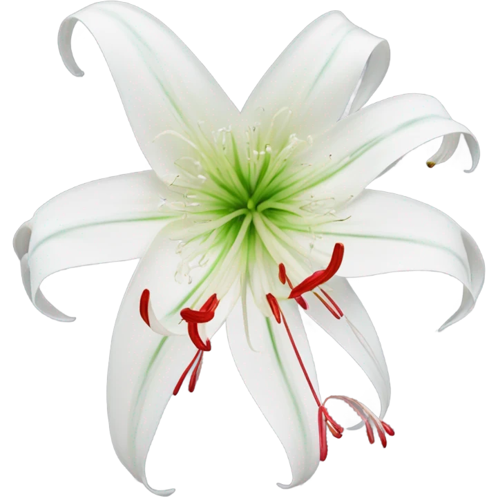 Spider lily emoji