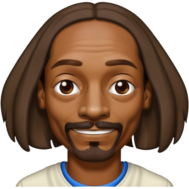 Snoop dog smirking  emoji