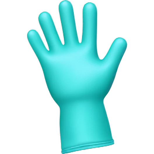 Nitrile gloves  emoji